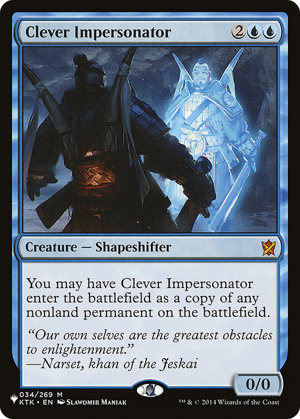 Clever Impersonator - KTK Reprint (PLST)
