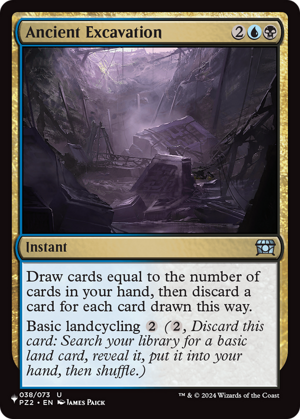 Ancient Excavation - PZ2 Reprint (PLST)