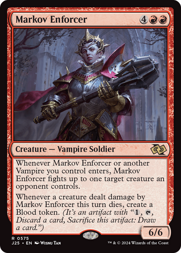 Markov Enforcer (J25)