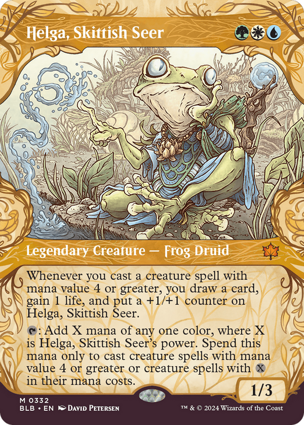 Helga, Skittish Seer - Woodland Showcase (BLB)