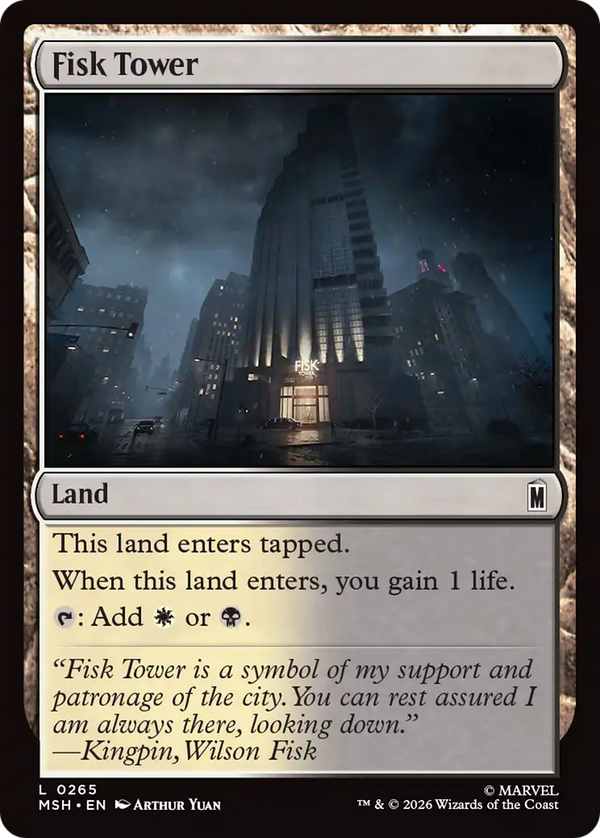 Fisk Tower (MSH) (Pre-Order)
