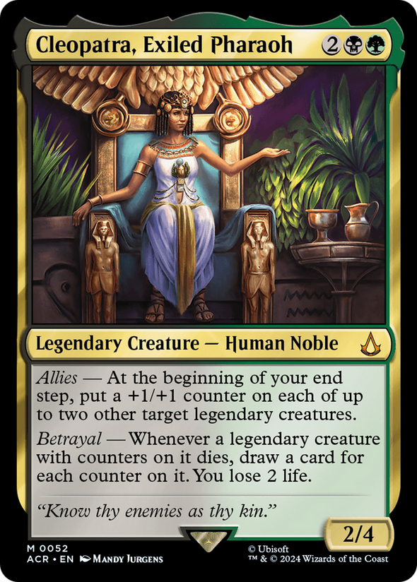 Cleopatra, Exiled Pharaoh (ACR)