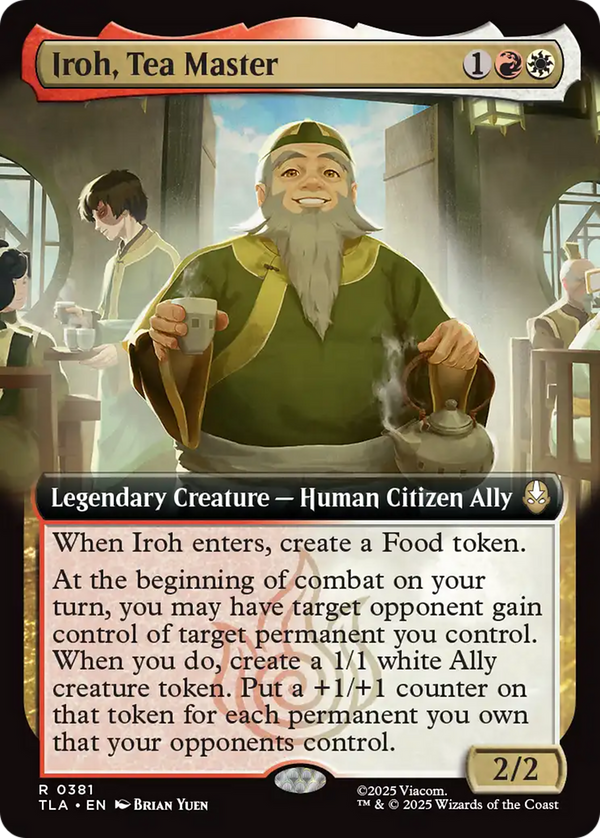 Iroh, Tea Master - Extended Art (TLA)