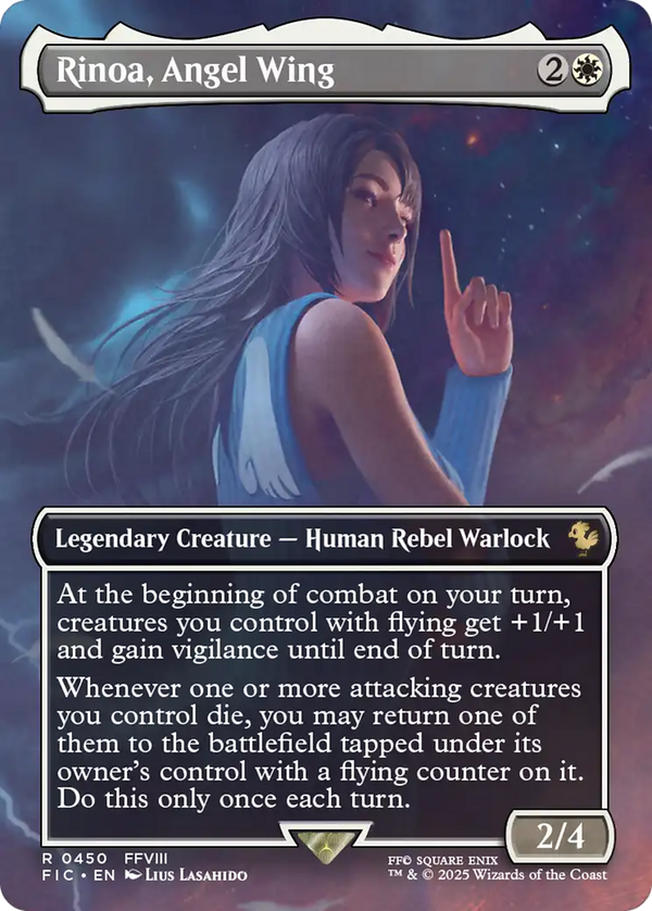 Rinoa, Angel Wing - Borderless (FIC)