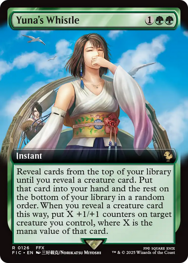 Yuna's Whistle - Extended Art (FIC)