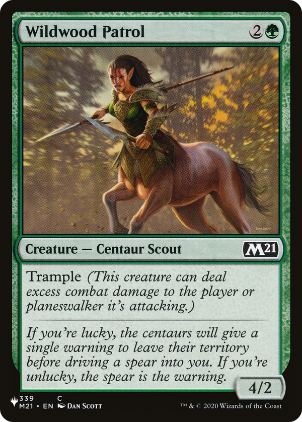 Wildwood Patrol - M21 Reprint (PLST)