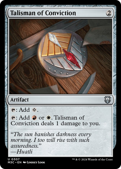 Talisman of Conviction (M3C)