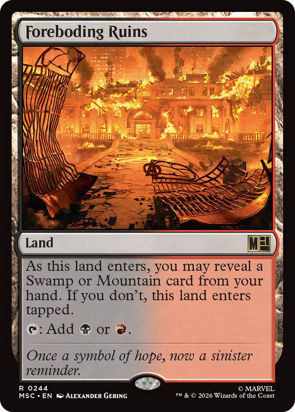 Foreboding Ruins (MSC) (Pre-Order)