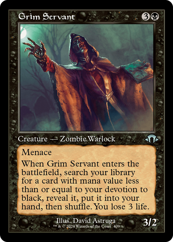 Grim Servant - Retro Frame (MH3)