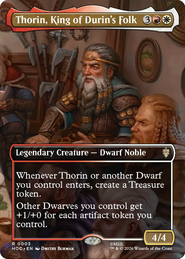 Thorin, King of Durin's Folk - Borderless (HOC)