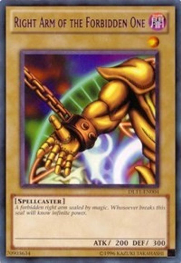 Right Arm of the Forbidden One (Purple) - DL11-EN004 - Rare