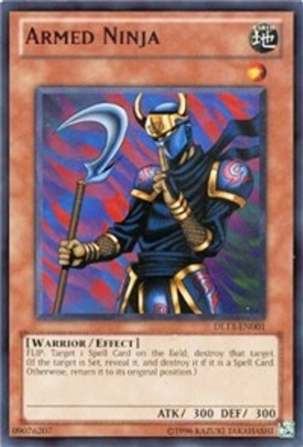 Armed Ninja (Red) - DL13-EN001 - Rare