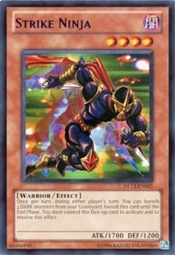 Strike Ninja (Red) - DL13-EN005 - Rare
