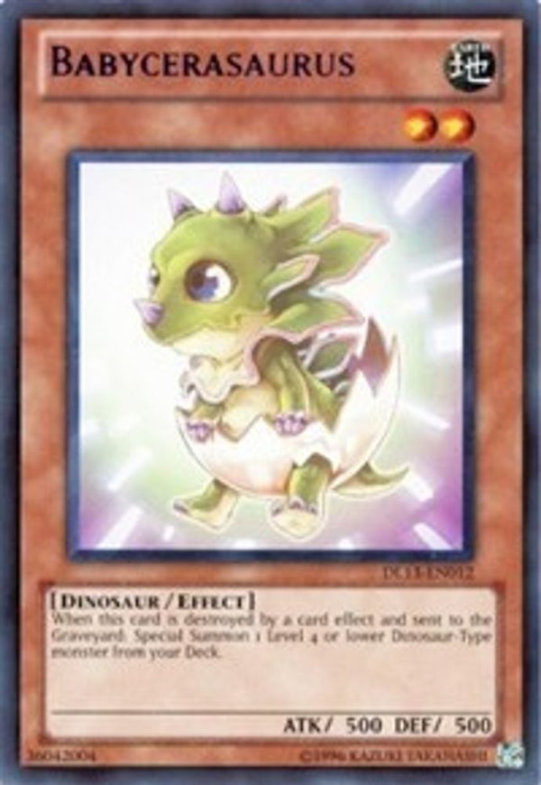 Babycerasaurus (Red) - DL13-EN012 - Rare