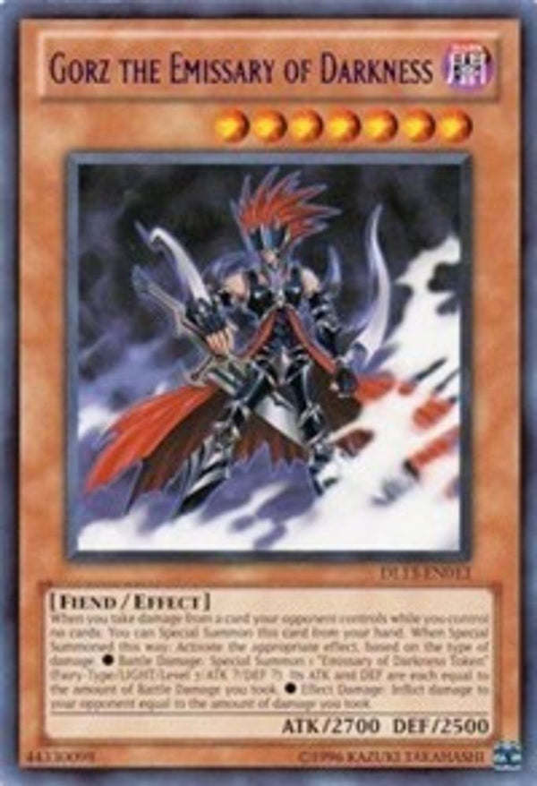 Gorz the Emissary of Darkness (Red) - DL13-EN013 - Rare