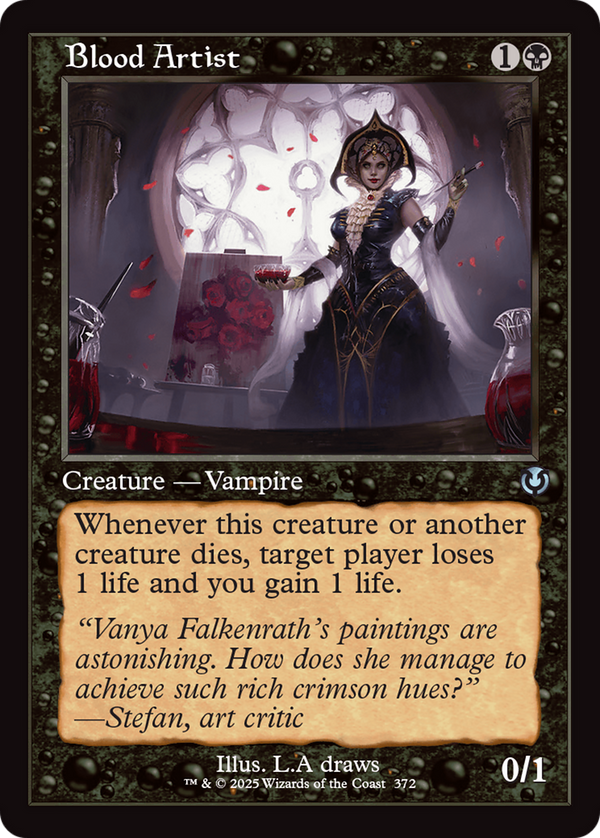 Blood Artist - Retro Frame (INR)