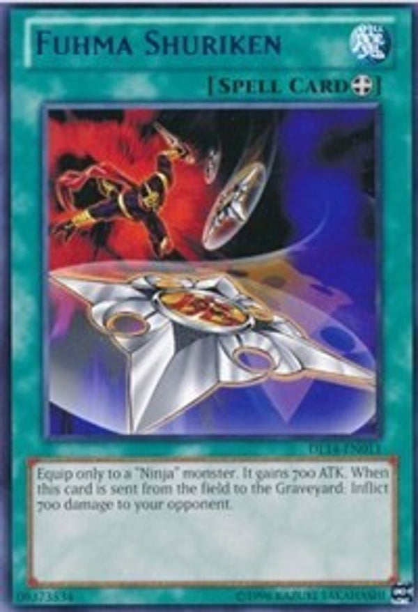 Fuhma Shuriken (Red) - DL14-EN011 - Rare