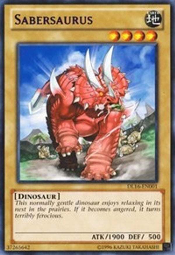 Sabersaurus (Purple) - DL16-EN001 - Rare