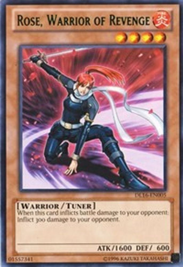Rose, Warrior of Revenge (Green) - DL16-EN005 - Rare