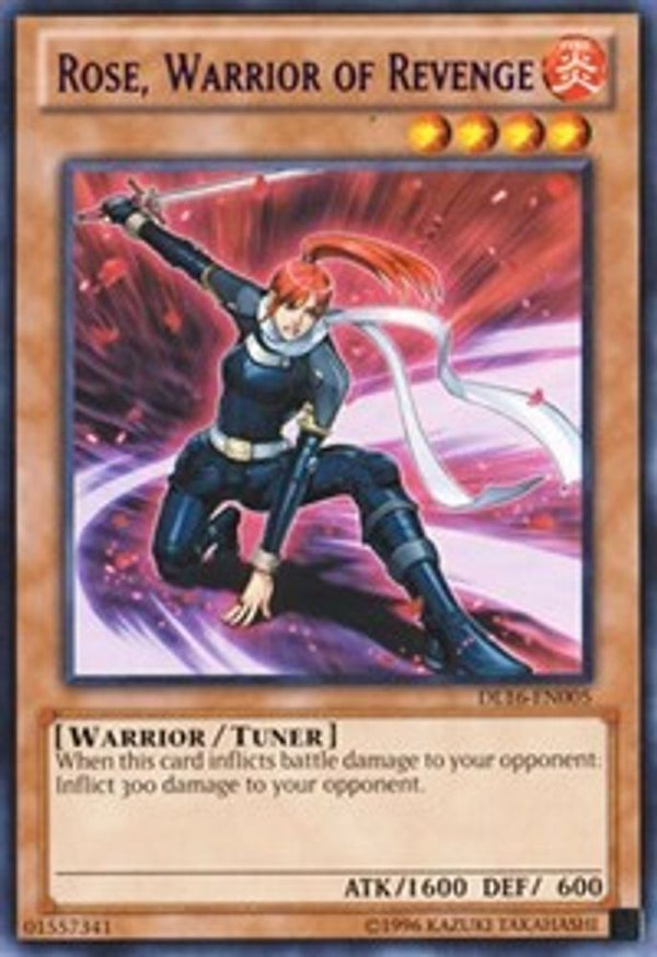 Rose, Warrior of Revenge (Purple) - DL16-EN005 - Rare