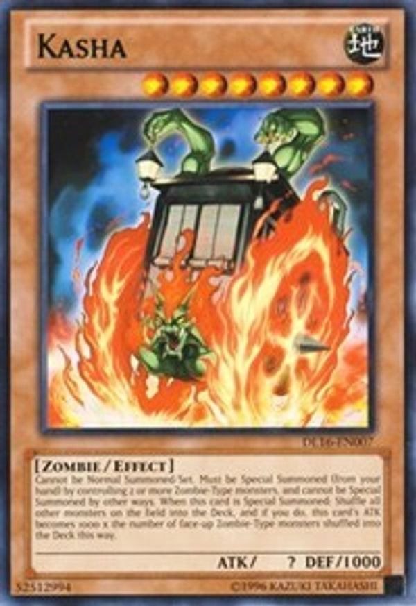 Kasha (Green) - DL16-EN007 - Rare