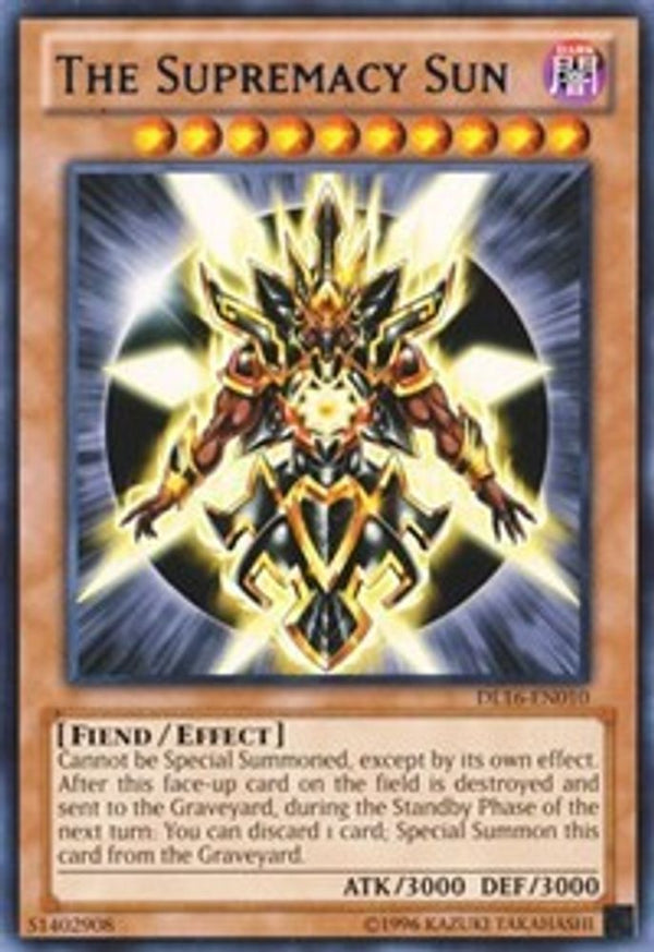 The Supremacy Sun (Blue) - DL16-EN010 - Rare