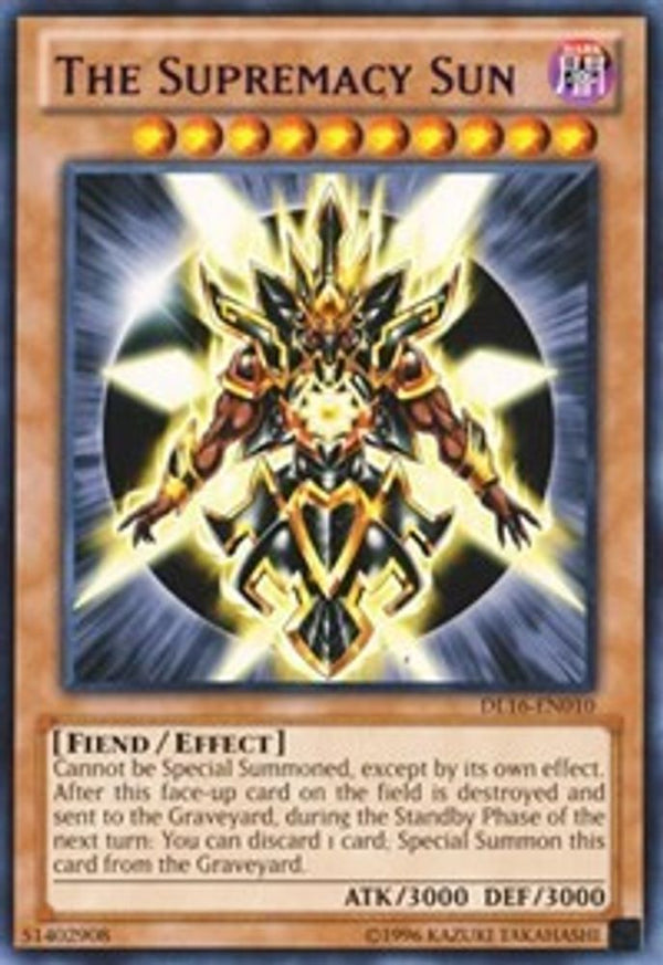 The Supremacy Sun (Purple) - DL16-EN010 - Rare