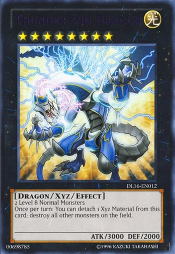 Thunder End Dragon (Purple) - DL16-EN012 - Rare