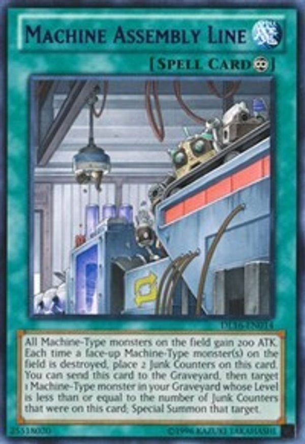 Machine Assembly Line (Purple) - DL16-EN014 - Rare
