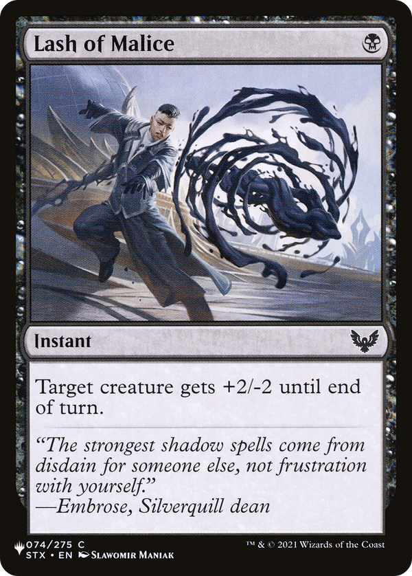 Lash of Malice - STX Reprint (PLST)