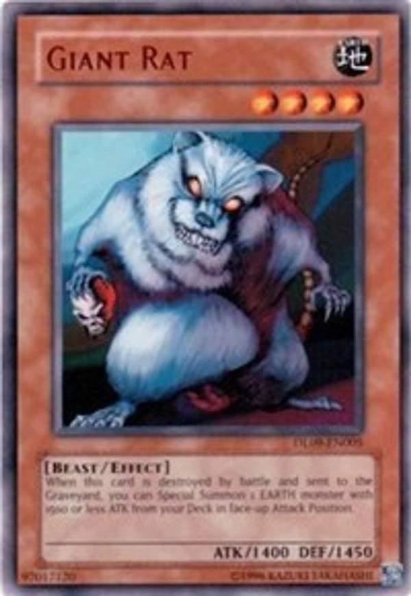 Giant Rat (Bronze) - DL09-EN005 - Rare