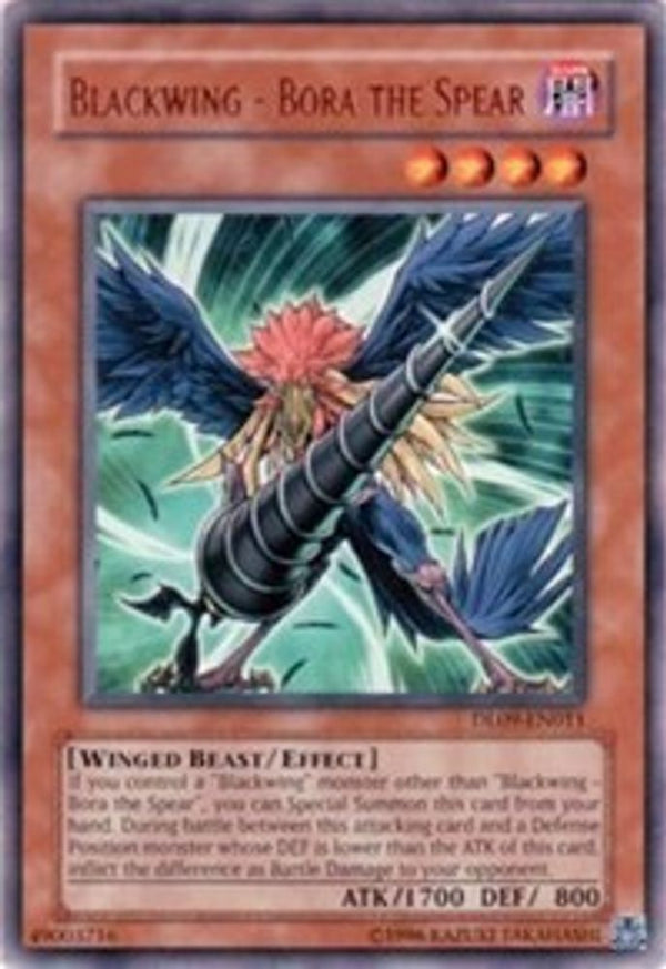 Blackwing - Bora the Spear (Bronze) - DL09-EN011 - Rare