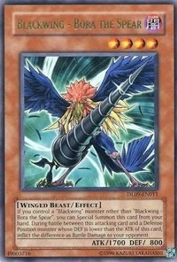 Blackwing - Bora the Spear (Green) - DL09-EN011 - Rare
