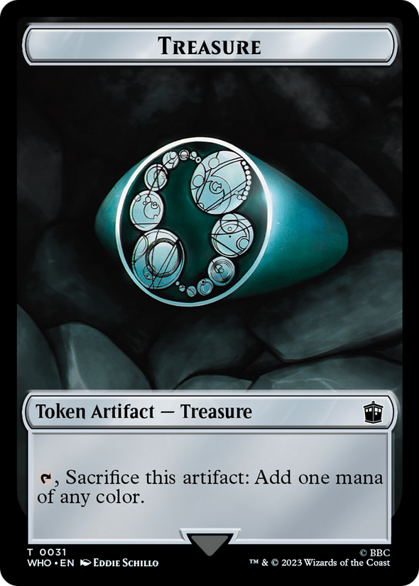 Treasure (031) // Dalek Token (TWHO)
