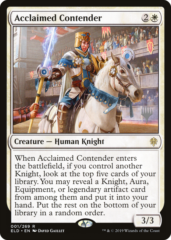 Acclaimed Contender - Promo Pack (PELD)