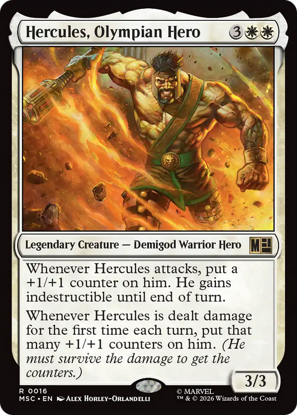 Hercules, Olympian Hero (MSC) (Pre-Order)