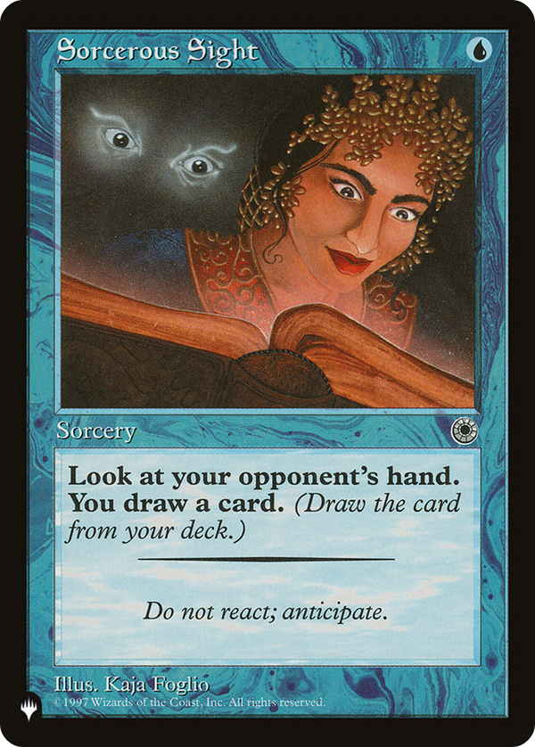 Sorcerous Sight - POR Reprint (PLST)