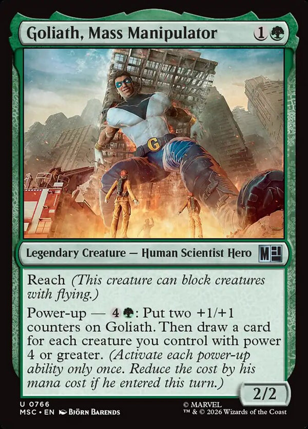 Goliath, Mass Manipulator (MSC)