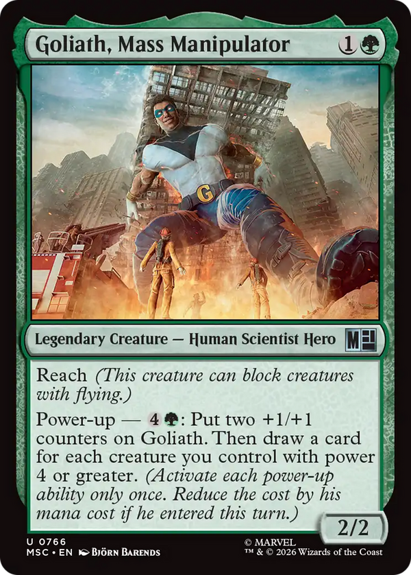 Goliath, Mass Manipulator (MSC)