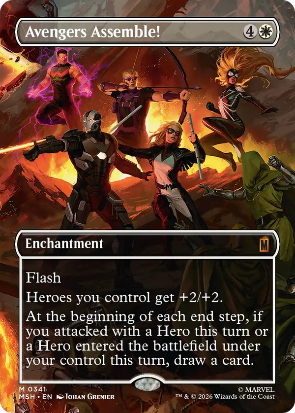 Avengers Assemble! - Borderless Scene (MSH) (Pre-Order)
