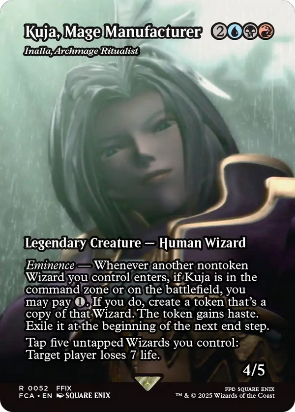 Kuja, Mage Manufacturer // Inalla, Archmage Ritualist - Borderless (FCA)
