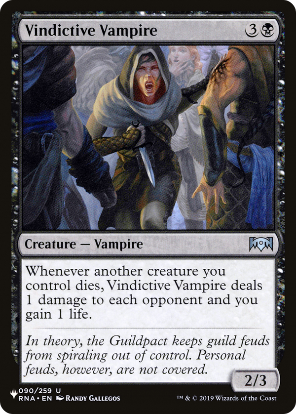 Vindictive Vampire - RNA Reprint (PLST)