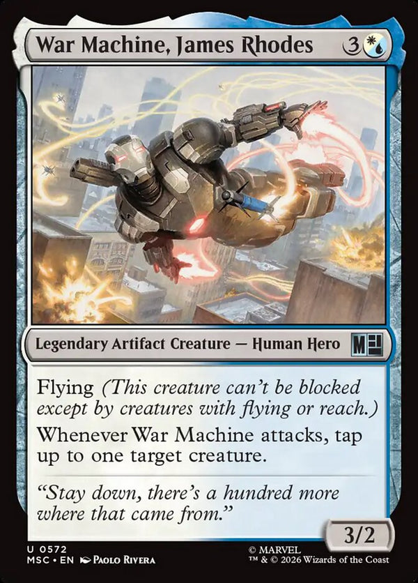 War Machine, James Rhodes (MSC)