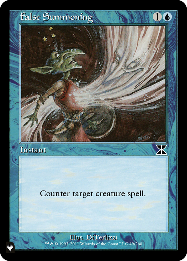 False Summoning - ME4 Reprint (PLST)