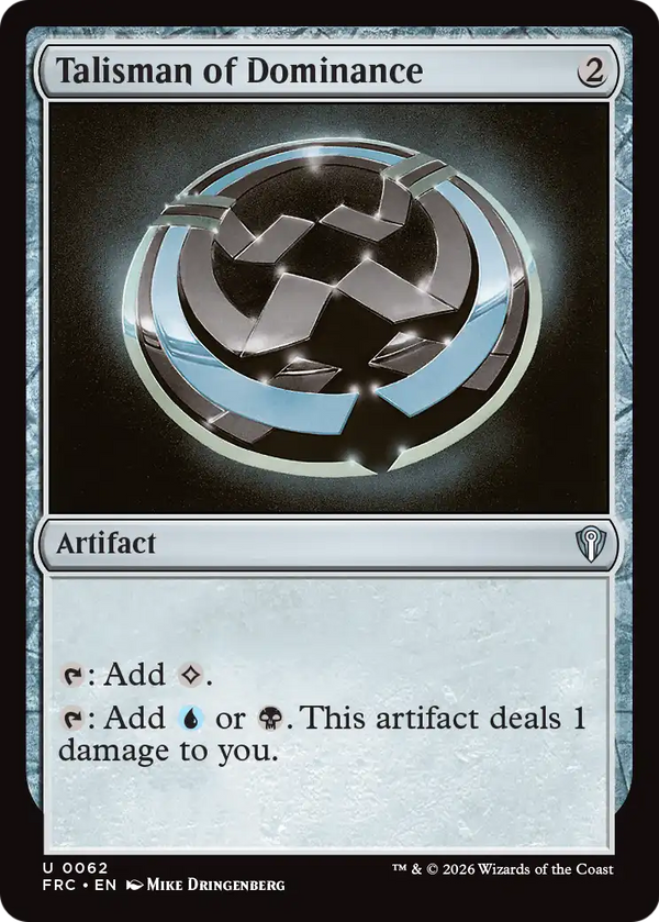 Talisman of Dominance (FRC) (Pre-Order)