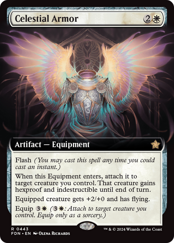 Celestial Armor - Extended Art (FDN)
