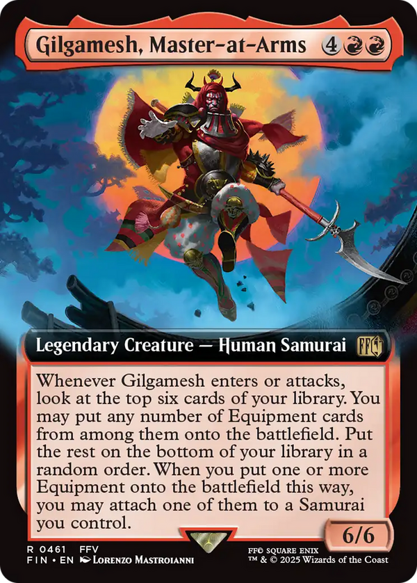 Gilgamesh, Master-at-Arms - Extended Art (FIN)