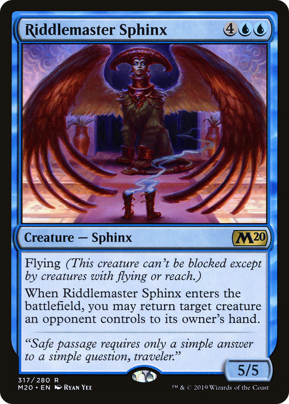 Riddlemaster Sphinx (M20)