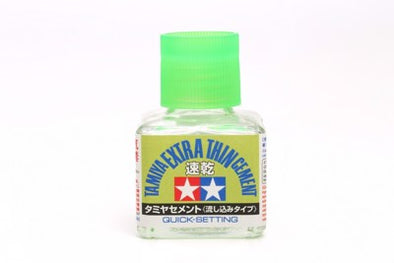 Tamiya - Extra Thin Cement: Quick Setting (40ml) [87182]