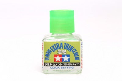 Tamiya - Extra Thin Cement: Quick Setting (40ml) [87182]